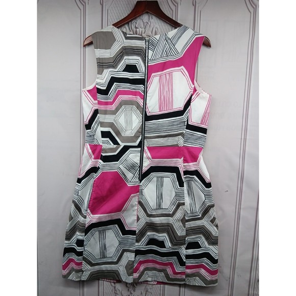 Robbie Bee Dress Women's SZ 10 Knit Sheath Button Accents Straps Back Zipper EUC - Picture 16 of 16